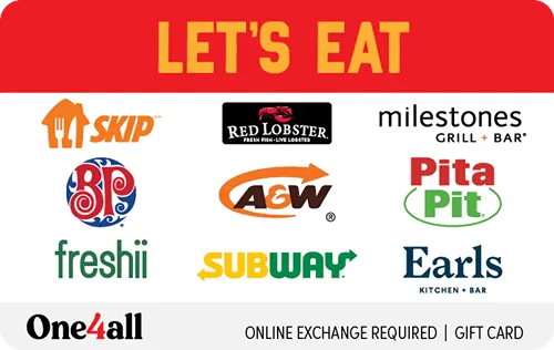 Let's Eat Gift Card