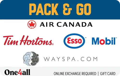 Pack & Go Gift Card