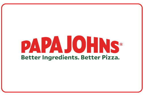 Papa Johns Gift Card