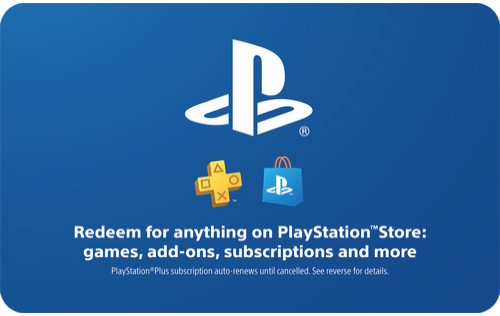 Sony PlayStation Gift Card