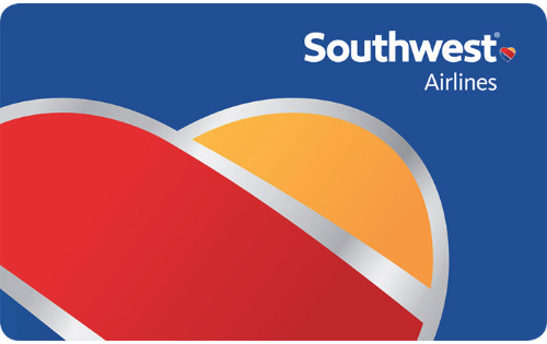 Southwest Airlines Gift Card