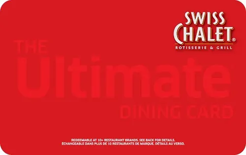 Swiss Chalet Gift Card