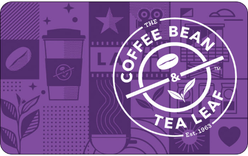 The Coffee Bean & Tea Leaf Gift Card